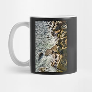 Redondo Beach Pier Waves Crashing Mug